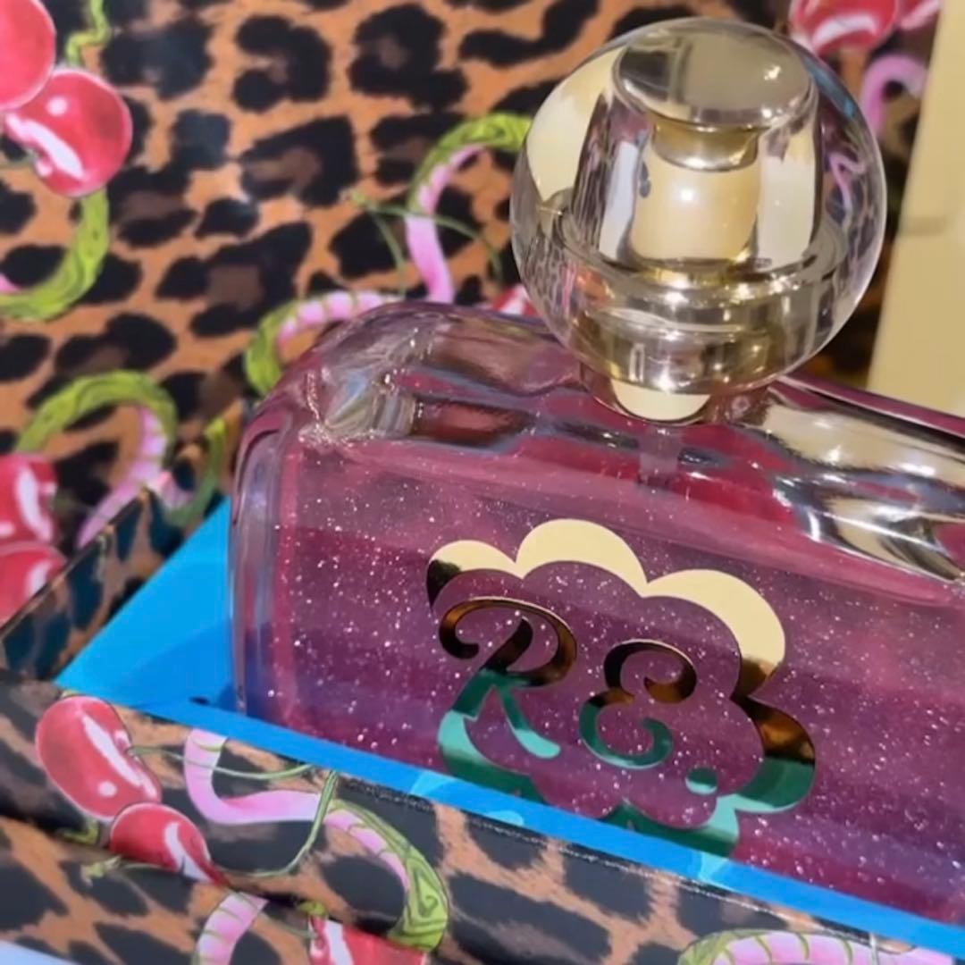 【レア】RE. アールイードット POPUP限定 香水 ヒョウ柄BOXバレッタ付