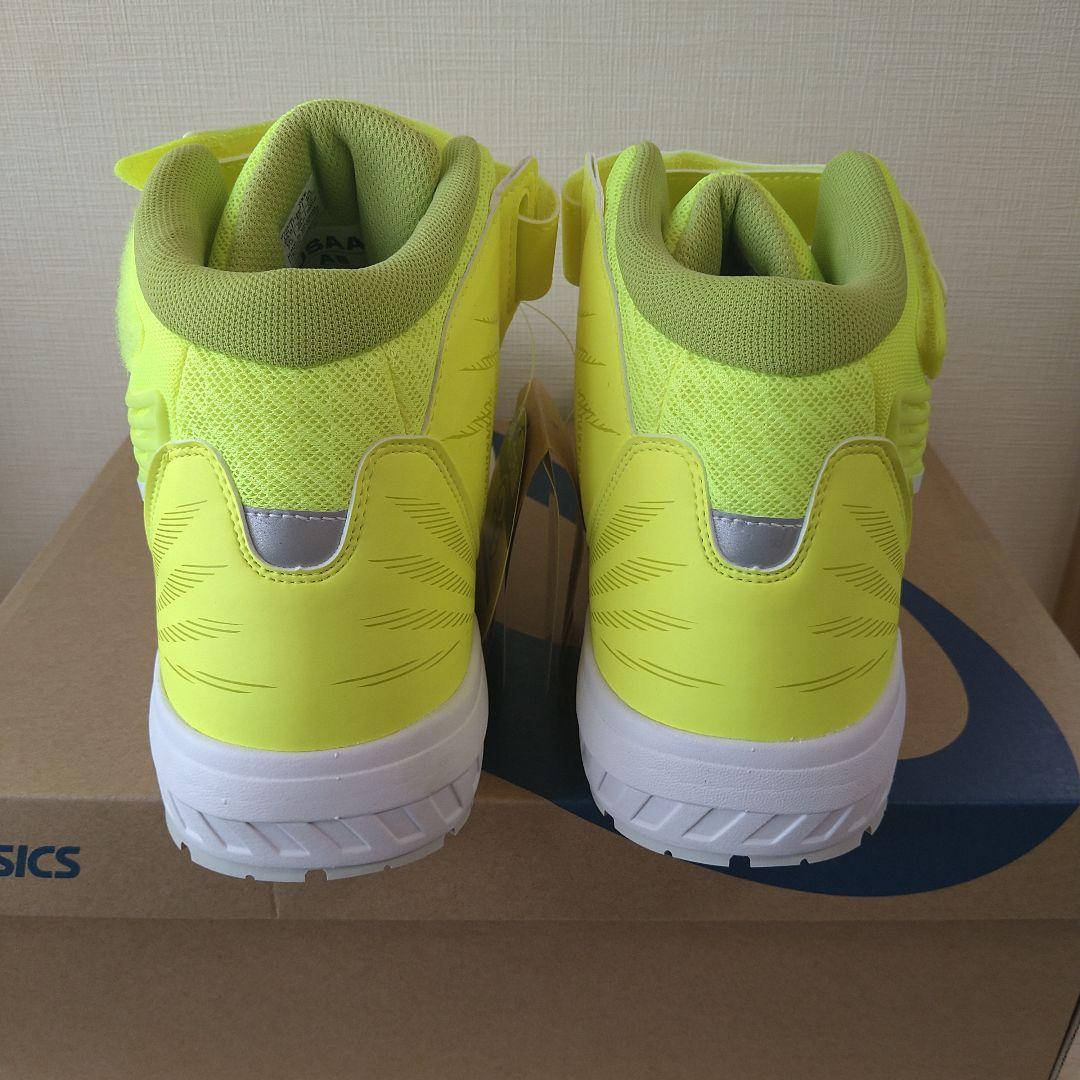 アシックス 安全靴 ウィンジョブ CP120 限定色イエロー×ホワイト 26cm