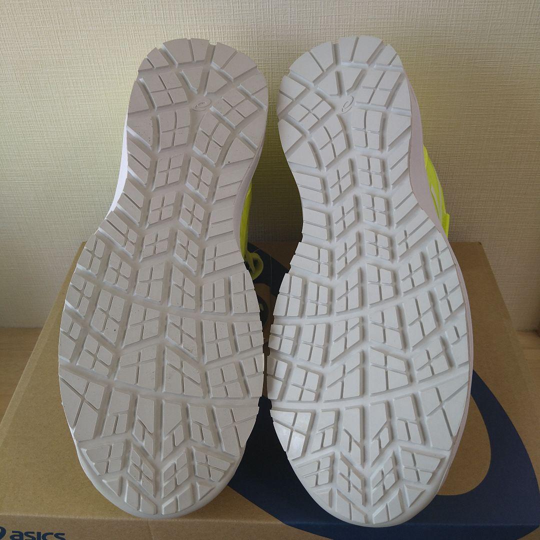 アシックス 安全靴 ウィンジョブ CP120 限定色イエロー×ホワイト 26cm