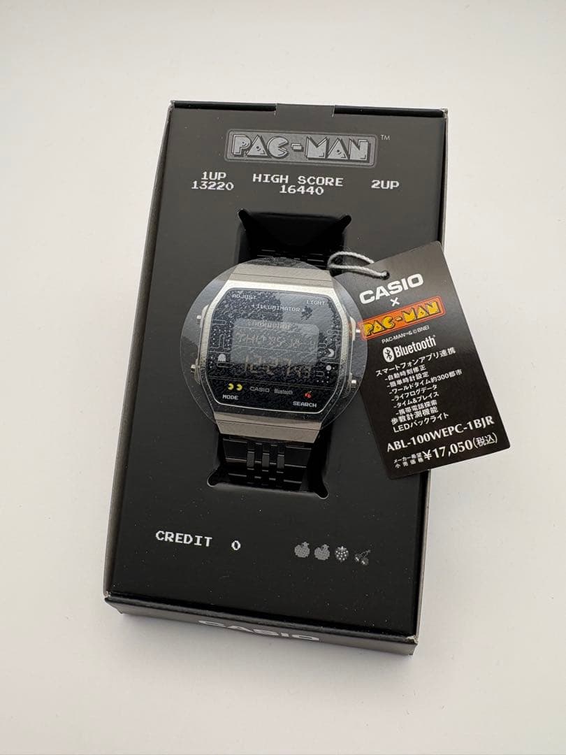 【新品】 CASIO カシオ パックマンコラボ ABL-100WEPC
