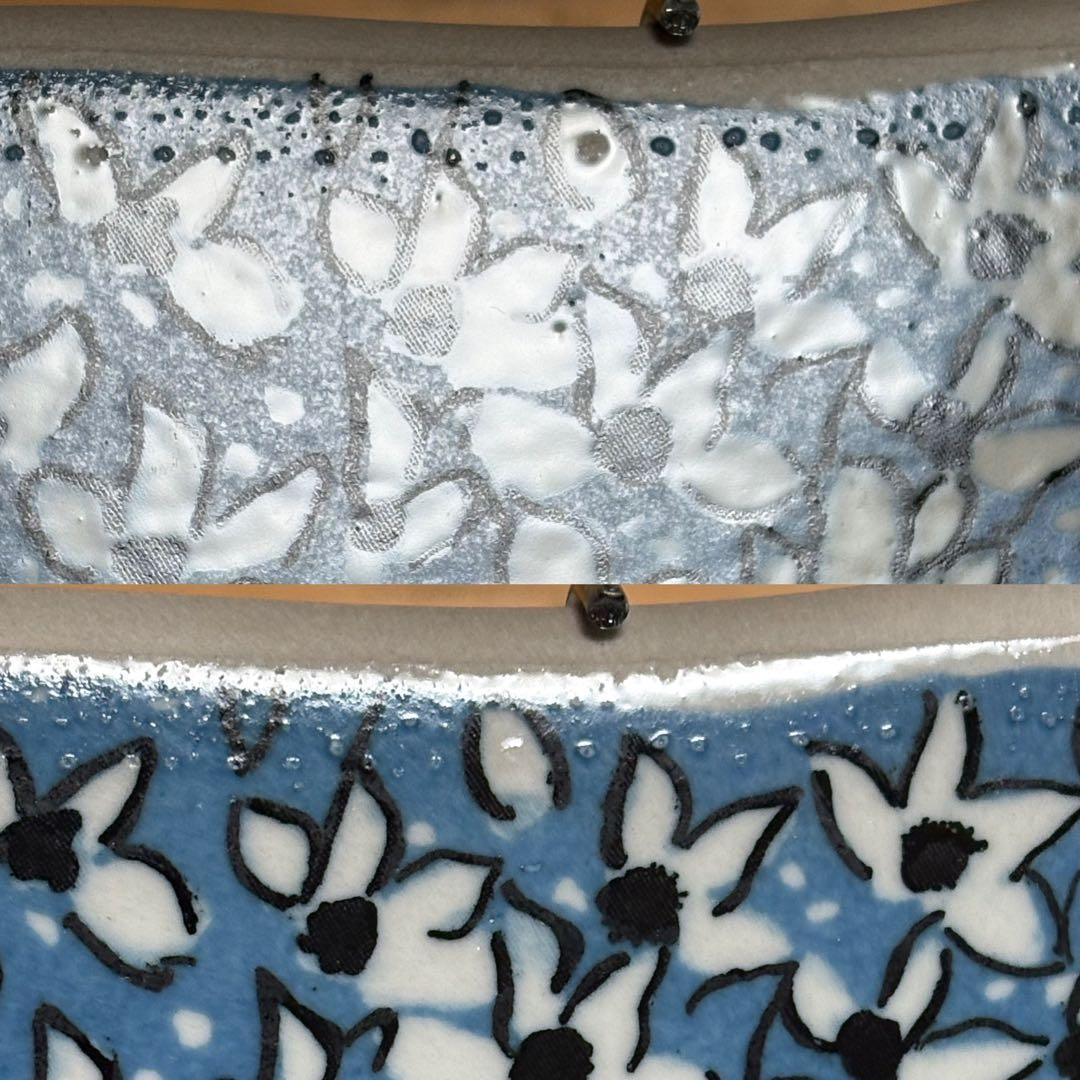 【希少カラー】ARABIA アラビア ヘルヤ \"Valkovuokot\" 陶板画