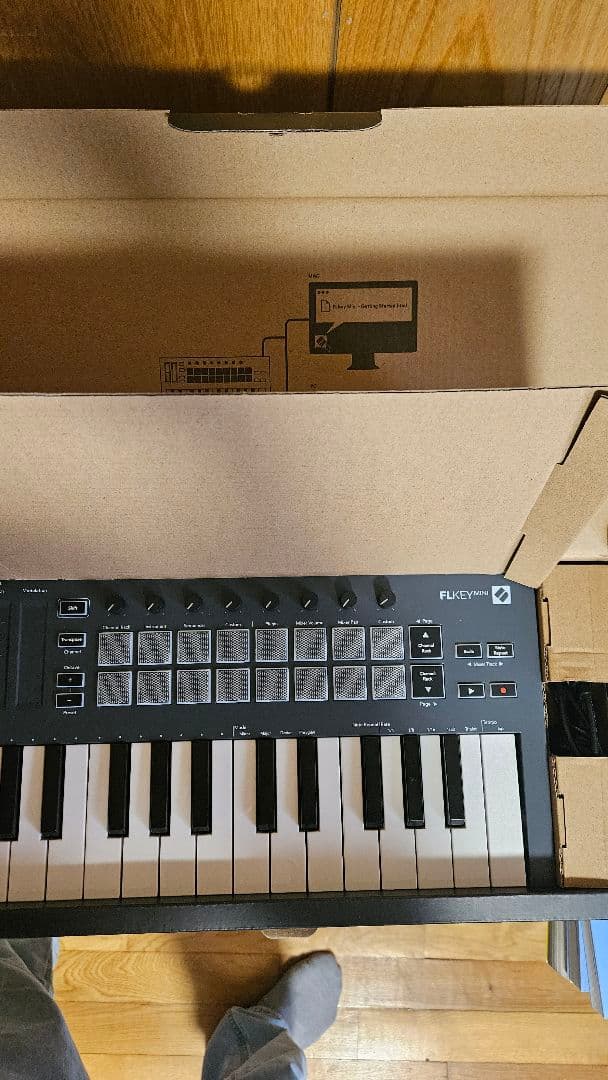 FLKEY MIDI コンパクトMIDIキーボード