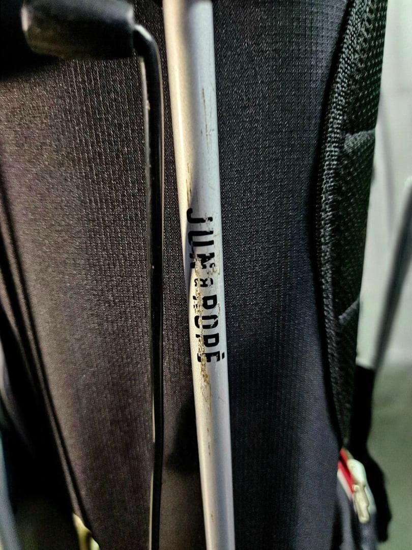 送料無料/美品JUN & ROPE スタンド式キャディバッグ NAVY