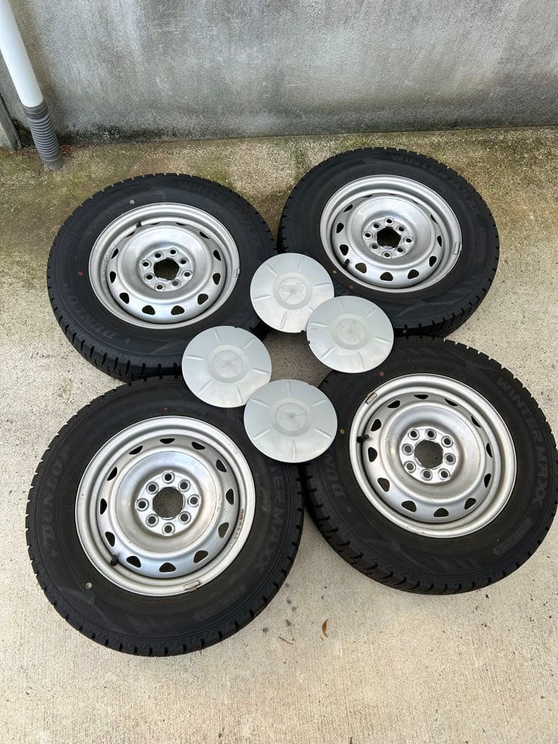 185/70R14 スタッドレスホイール4本 1シーズン使用　21年製　値下げ