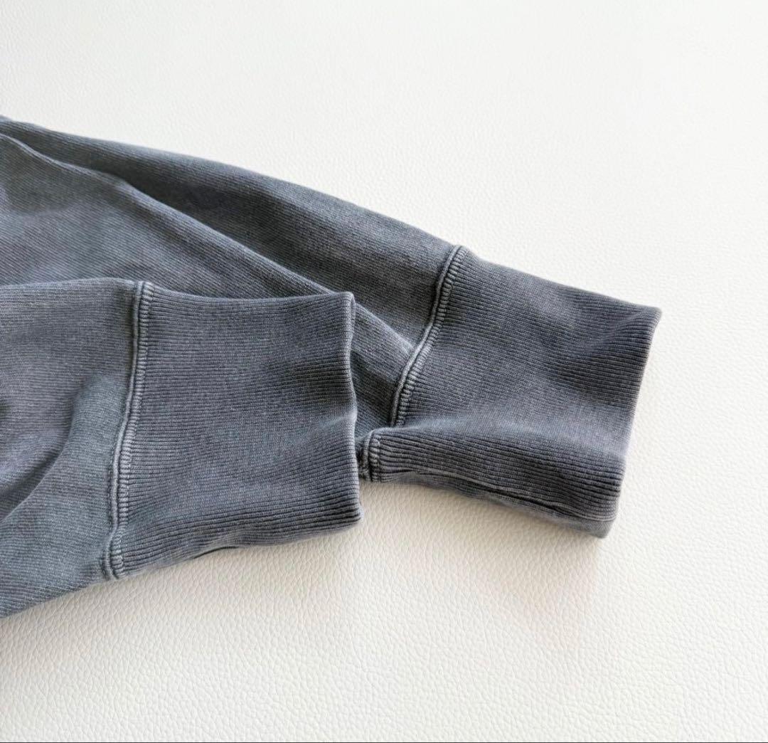 paru 【イレーヴ】ピグメントダイ ラガープルオーバー スタンドカラー