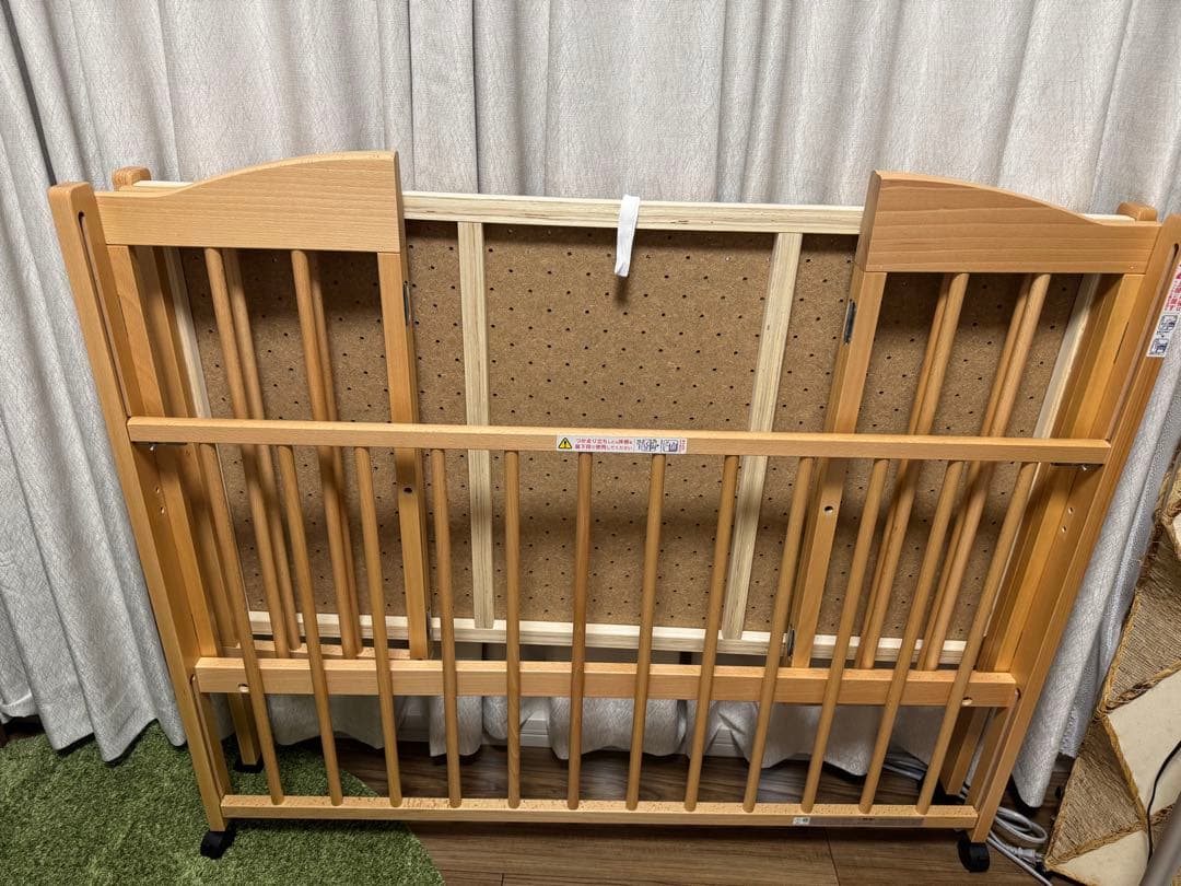 石崎家具　ベビーベッド　スリーピー　パル　折りたたみ