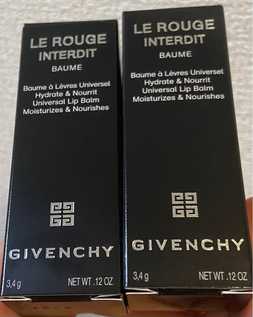 GIVENCHY LE ROUGE INTERDIT BAUME 2色セット