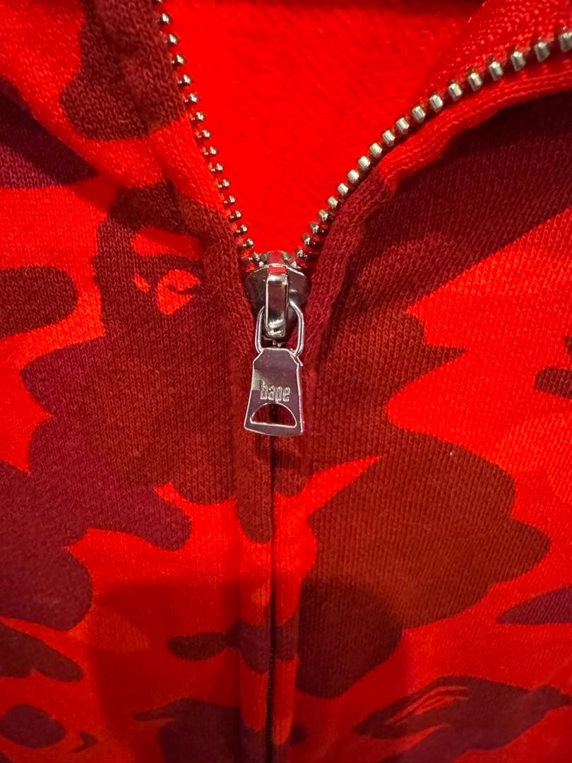 【希少】A Bathing Ape カモ柄パーカー×コカコーラ