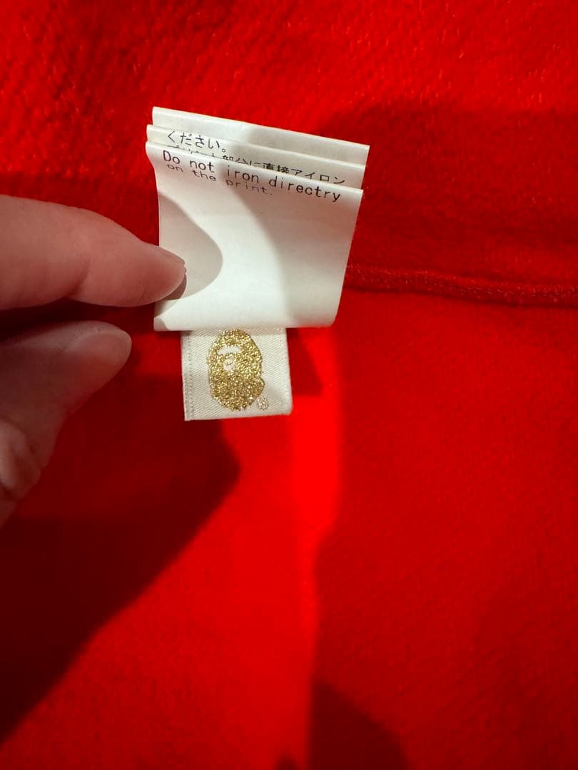 【希少】A Bathing Ape カモ柄パーカー×コカコーラ