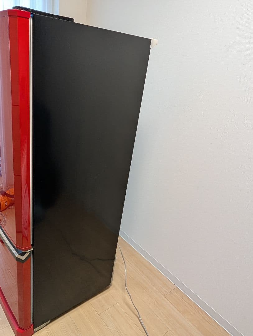 三菱 2015年製冷蔵庫 赤 MR-D30X-R 298L 動作品 たのメル便