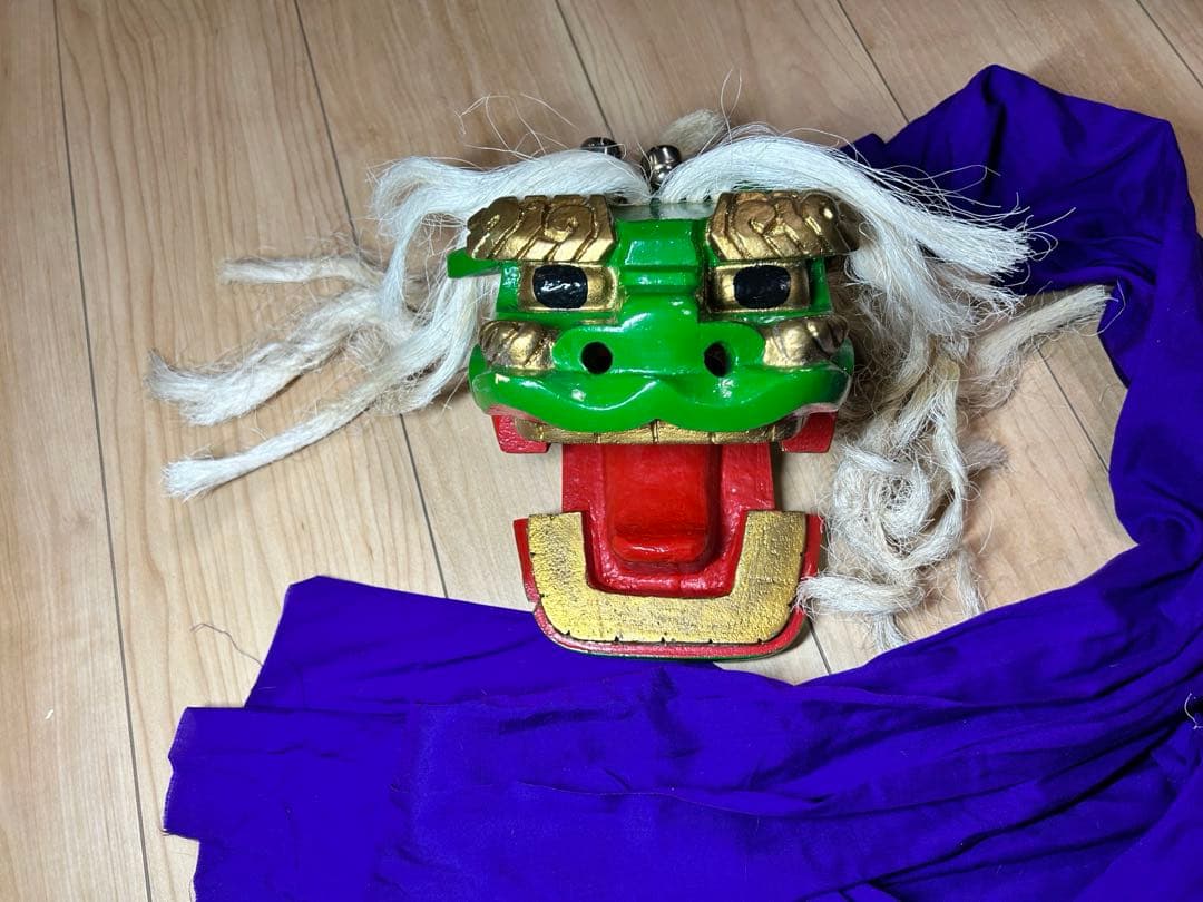 琉球舞踊　小道具　獅子頭(箱無し)