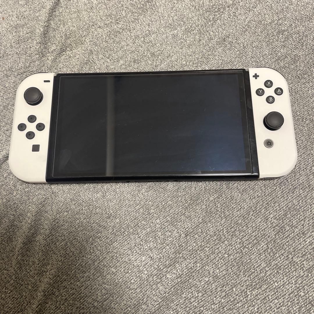 Nintendo Switch 有機ELモデル　ホワイトSDカードなどおまけつき