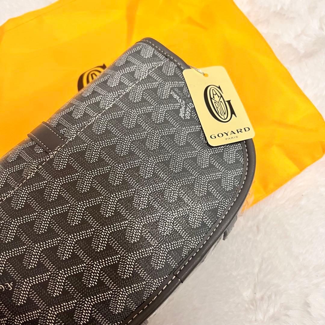 ゴヤール　ベルヴェデーレ　ショルダーバッグ　グレー　ノベルティ