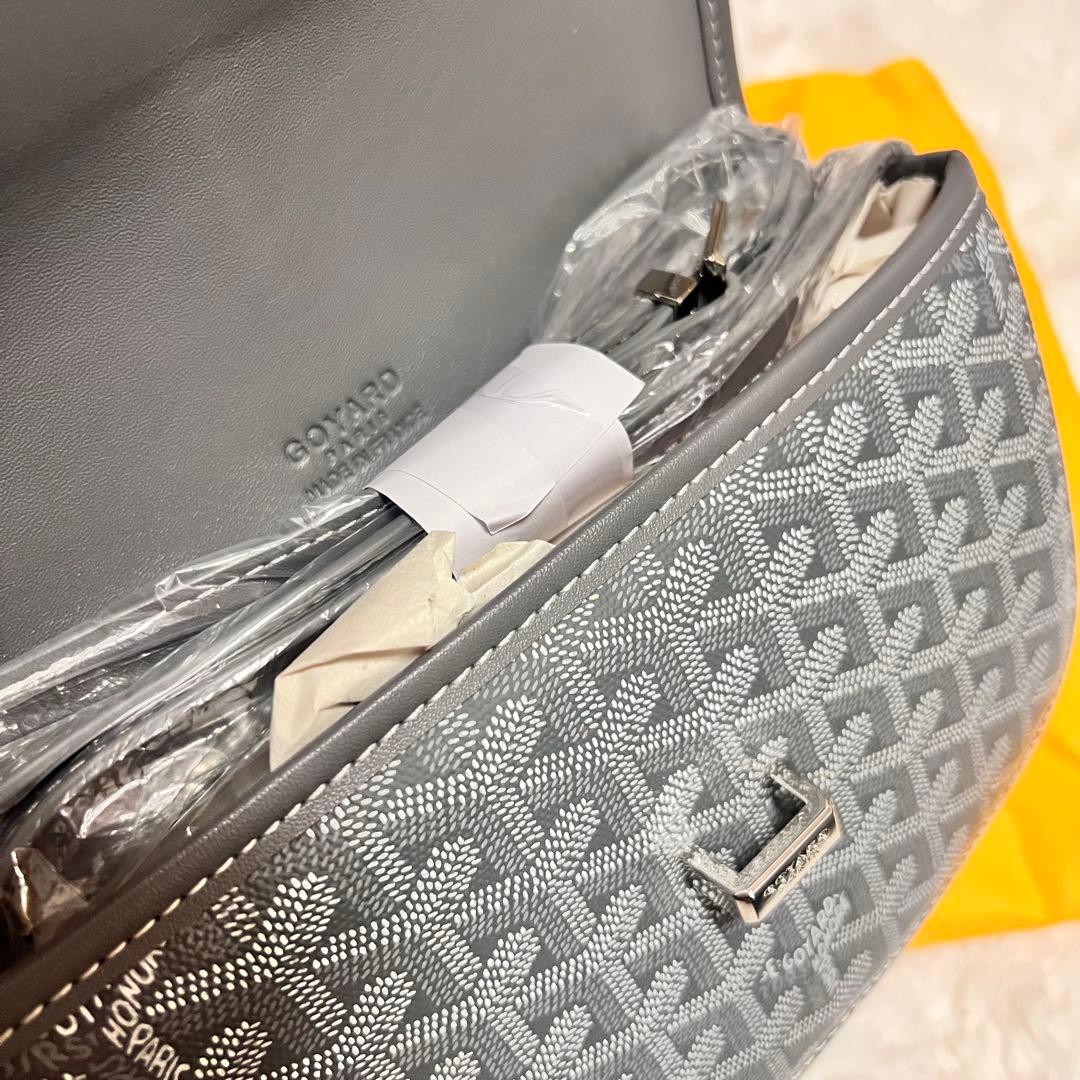 ゴヤール　ベルヴェデーレ　ショルダーバッグ　グレー　ノベルティ