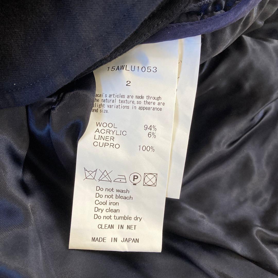 美品♡sacai luck サカイラック ツイードショートパンツ　サイズ2