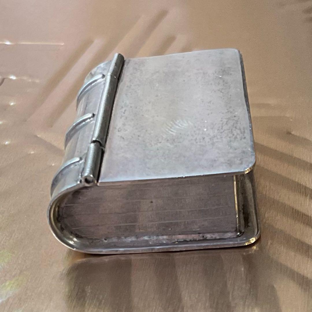 アンティークピルケース　スペインシルバー925　小物入れ　銀雑貨　蚤の市