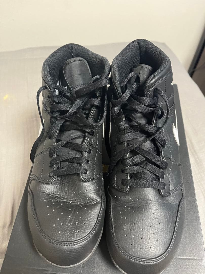 [日本未発売] 28.5cm Nike ジョーダン　アメフト　スパイク　ブラック