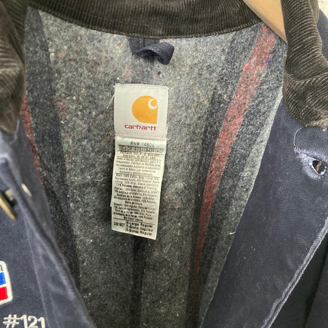 古*ー様 CARHARTTカーハート 裏ブランケットカバーオールジャケット XL
