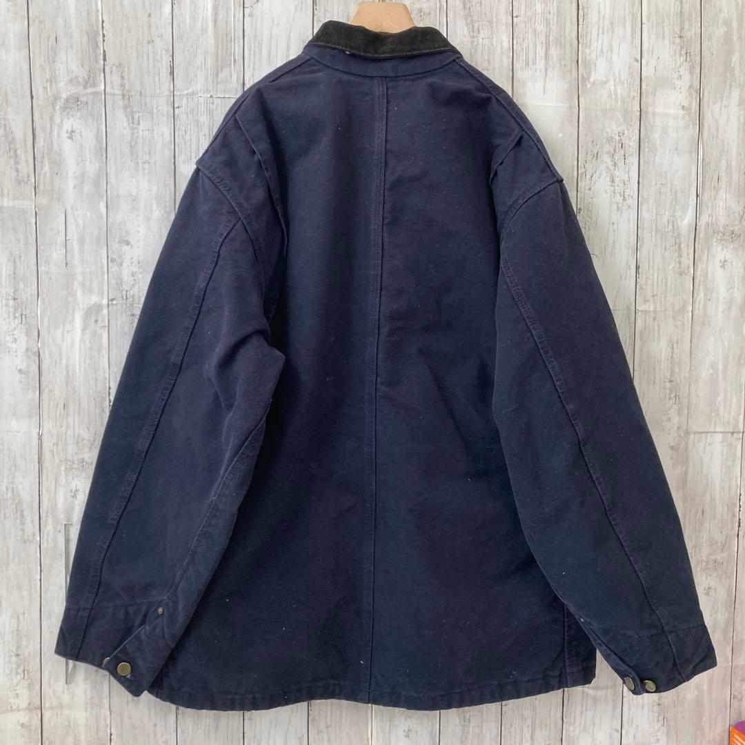 古*ー様 CARHARTTカーハート 裏ブランケットカバーオールジャケット XL