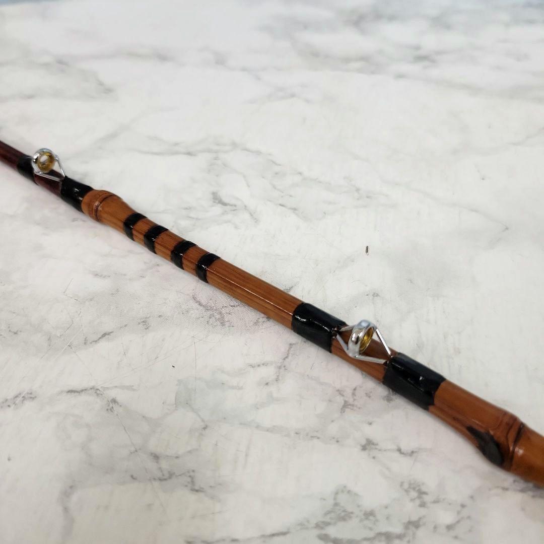 渓流釣り　海釣り　和竿　竹竿　銘々　東甚作　&　幸竹　竿袋１点付き