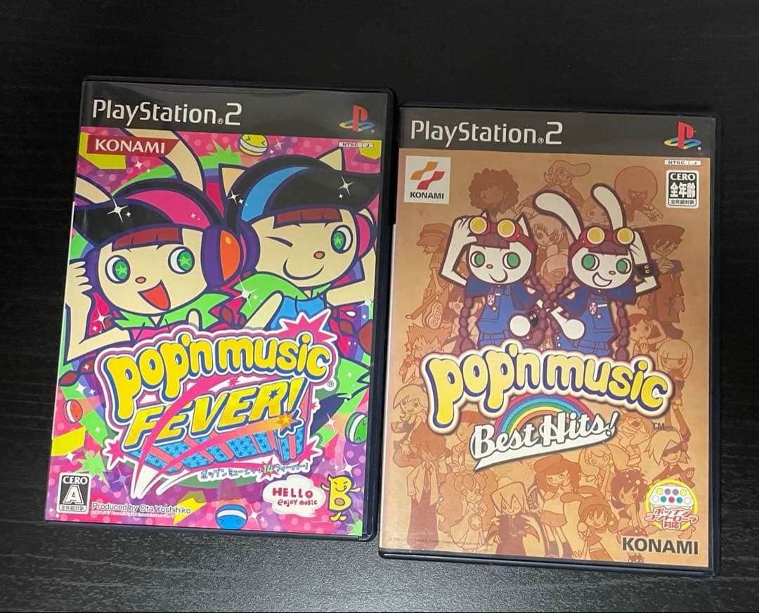 【訳あり】PS2ポップンミュージック10 コントローラーセット　おまけ付き