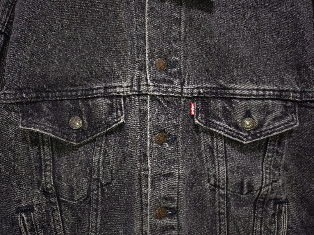 なると　80s★USA製★リーバイス★70507先染めブラックデニム