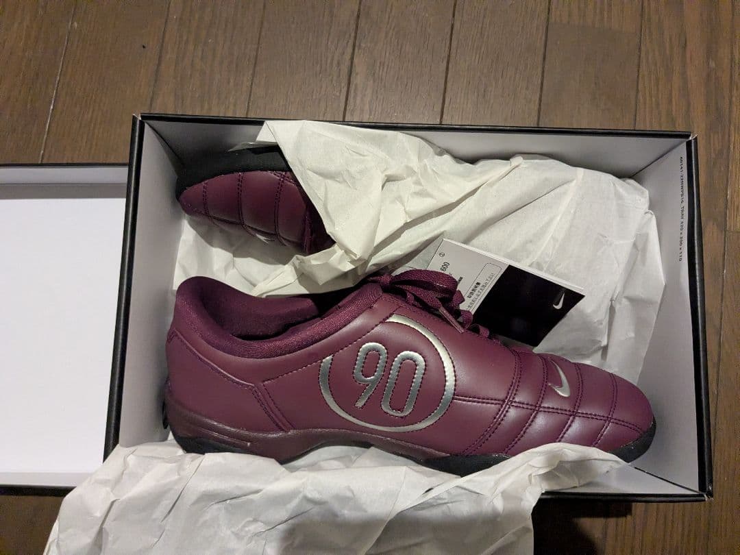 Nike total90 ボルドーフットサル シューズ　29 箱付き