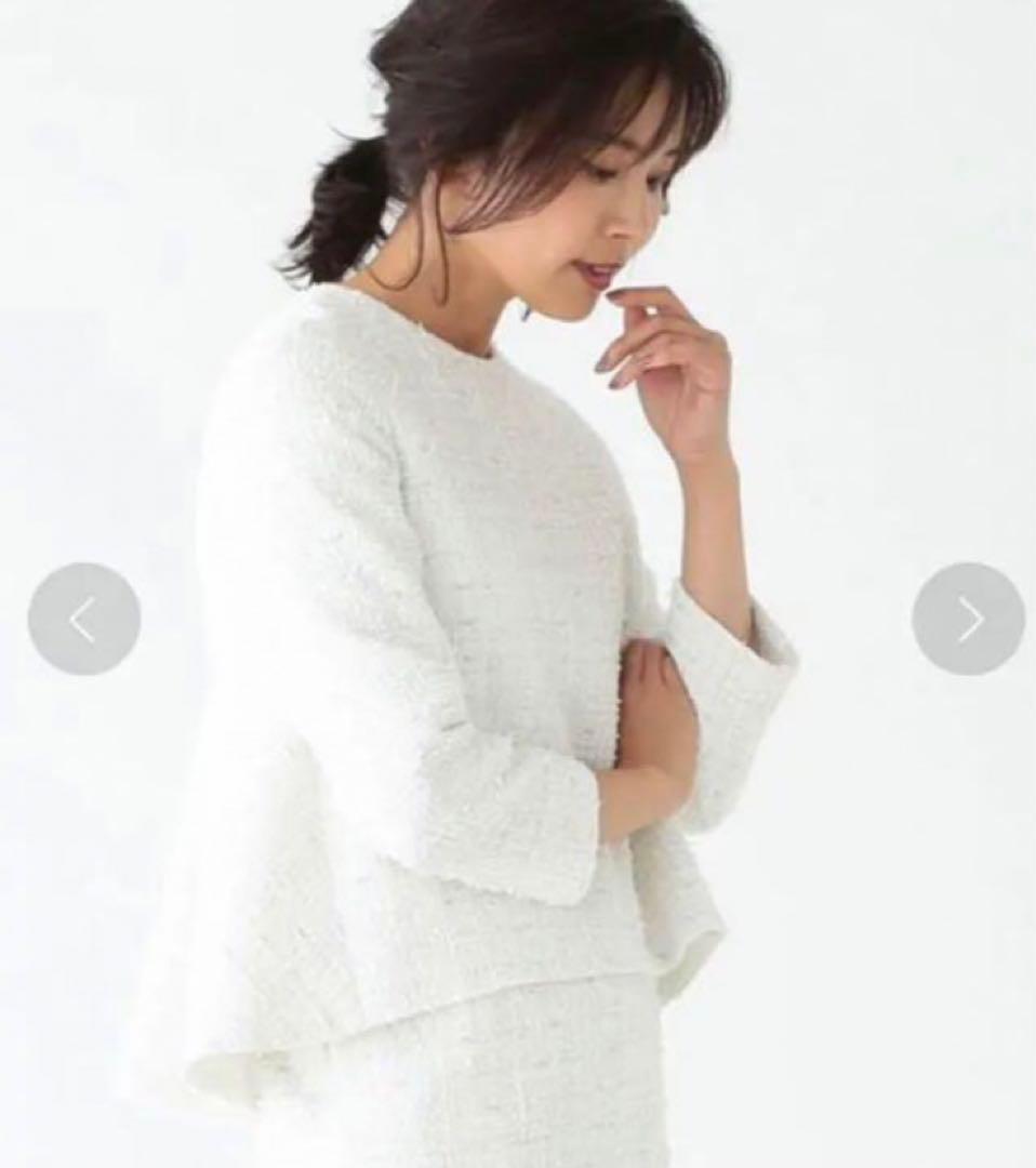 Demi-Luxe BEAMS ミックスツイード セットアップ　38
