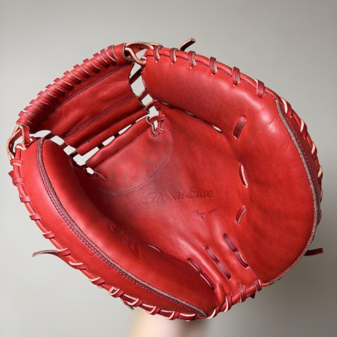 軟式用キャッチャーミット　ミズノ　グローバルエリート捕手用ミット　號SAKEBI