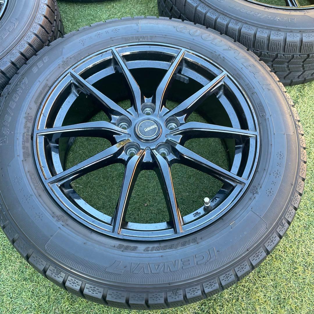 ③215/60R17 スタッドレスタイホイールセット グッドイヤー (3/4)