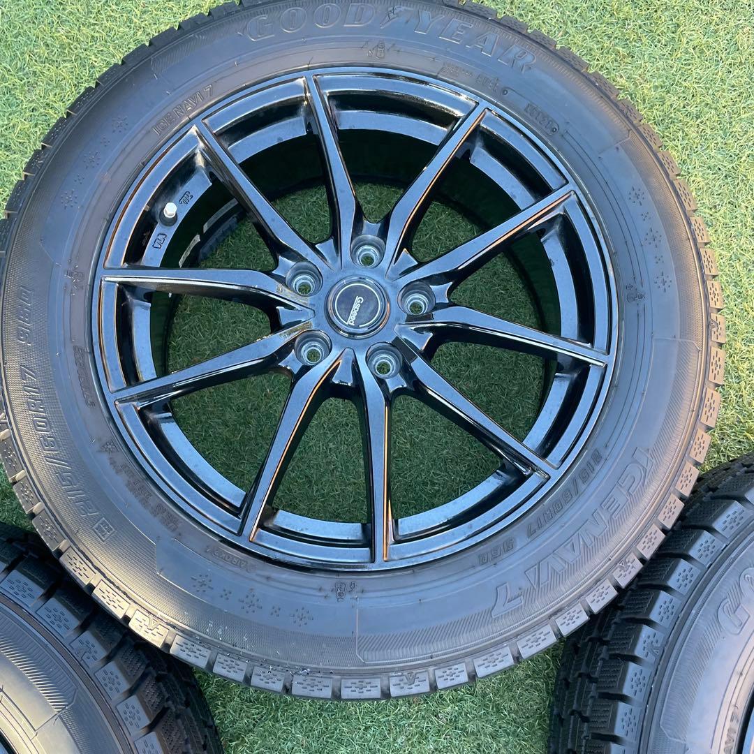 ③215/60R17 スタッドレスタイホイールセット グッドイヤー (3/4)