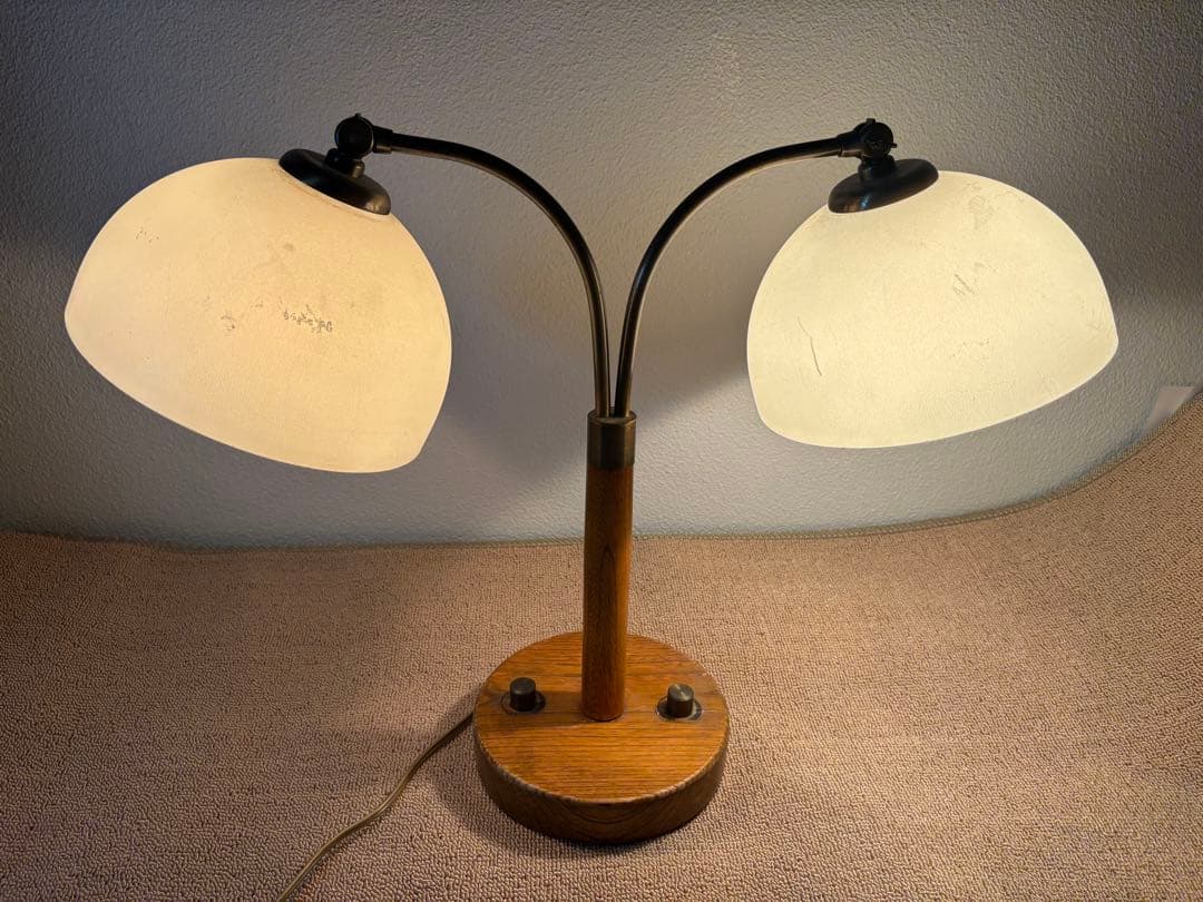 テーブルランプ 新日本照明 調光機能付 昭和レトロ 照明