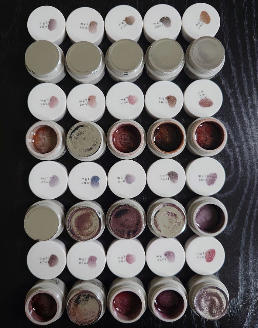 énoi マロンマグネット　20色セット　台紙付き