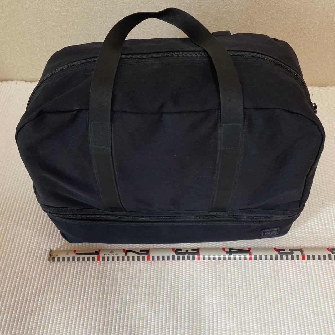 PORTER ブラック ゴルフ用　２層構造　ボストンバッグ