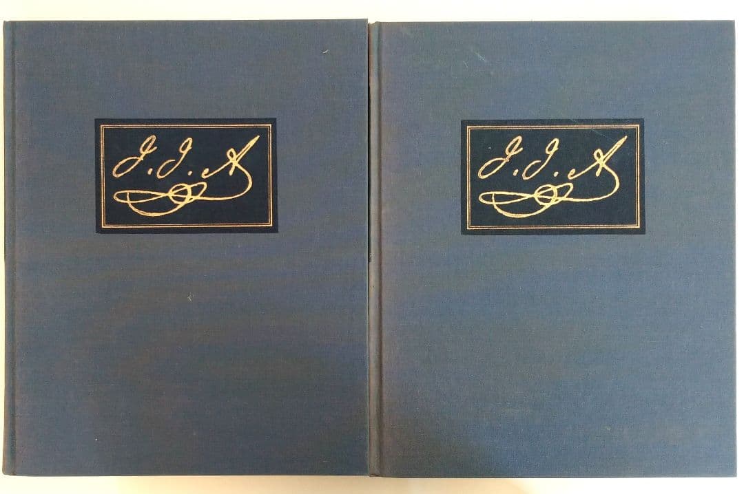 【洋書】「オーデュボンによるアメリカの鳥類のための水彩原画集」函入り2巻セット