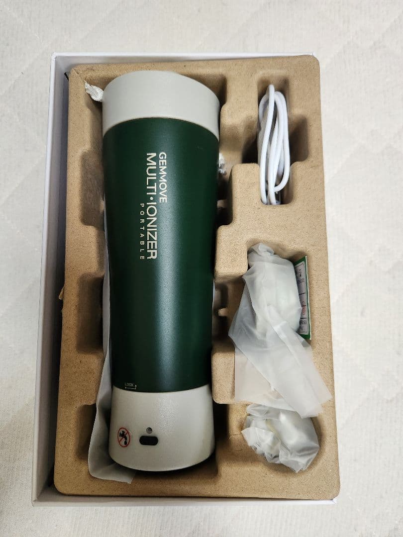 ジェンママルチイオナイザーポータブル 新品未使用MPトックスジェル10g×5袋