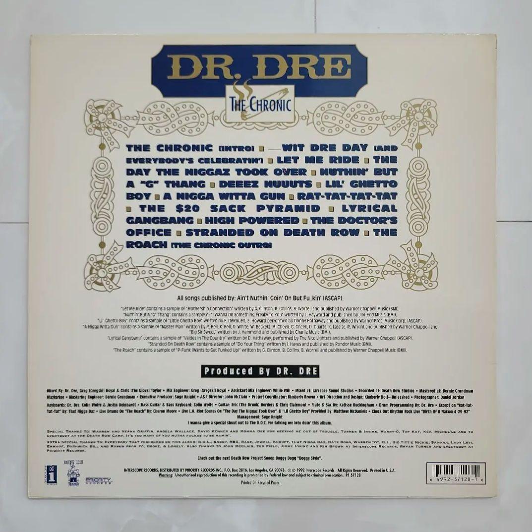 ★ ＵＳオリジナル盤★『ＴＨＥ ＣＨＲＯＮＩＣ』ＤＲ.ＤＲＥ