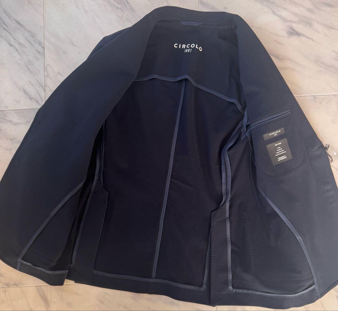 【新品未使用】CIRCOLO 1901コットン ジャージージャケット 48