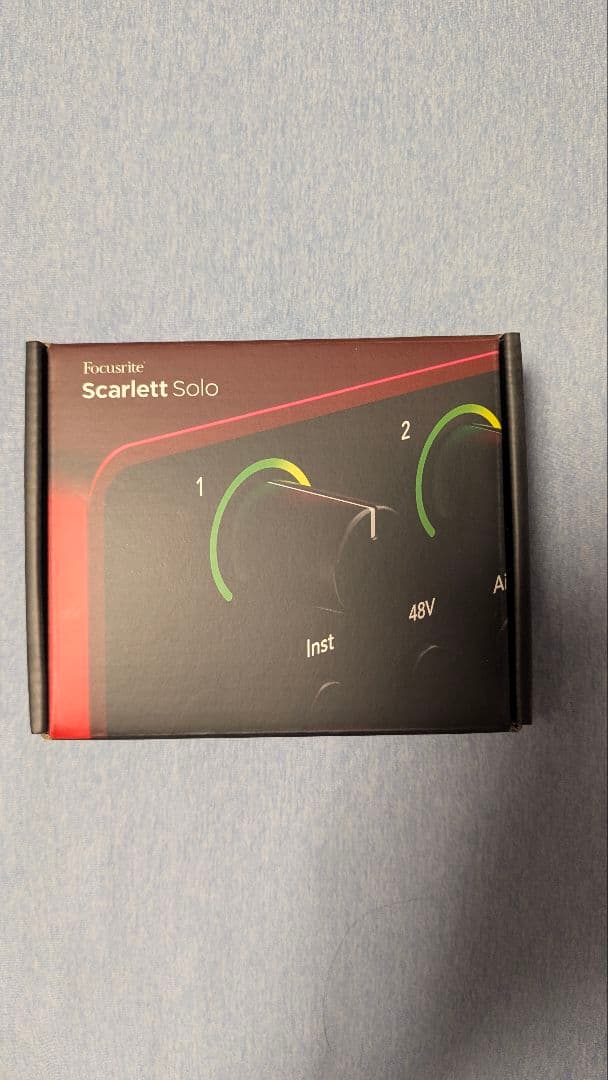 FOCUSRITE Scarlett solo 第四世代
