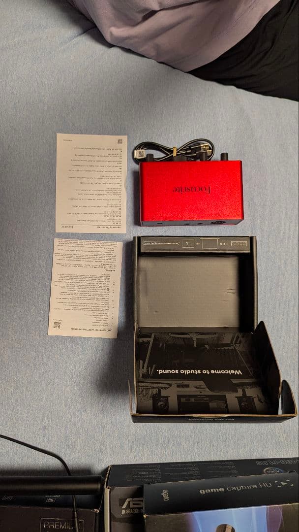 FOCUSRITE Scarlett solo 第四世代