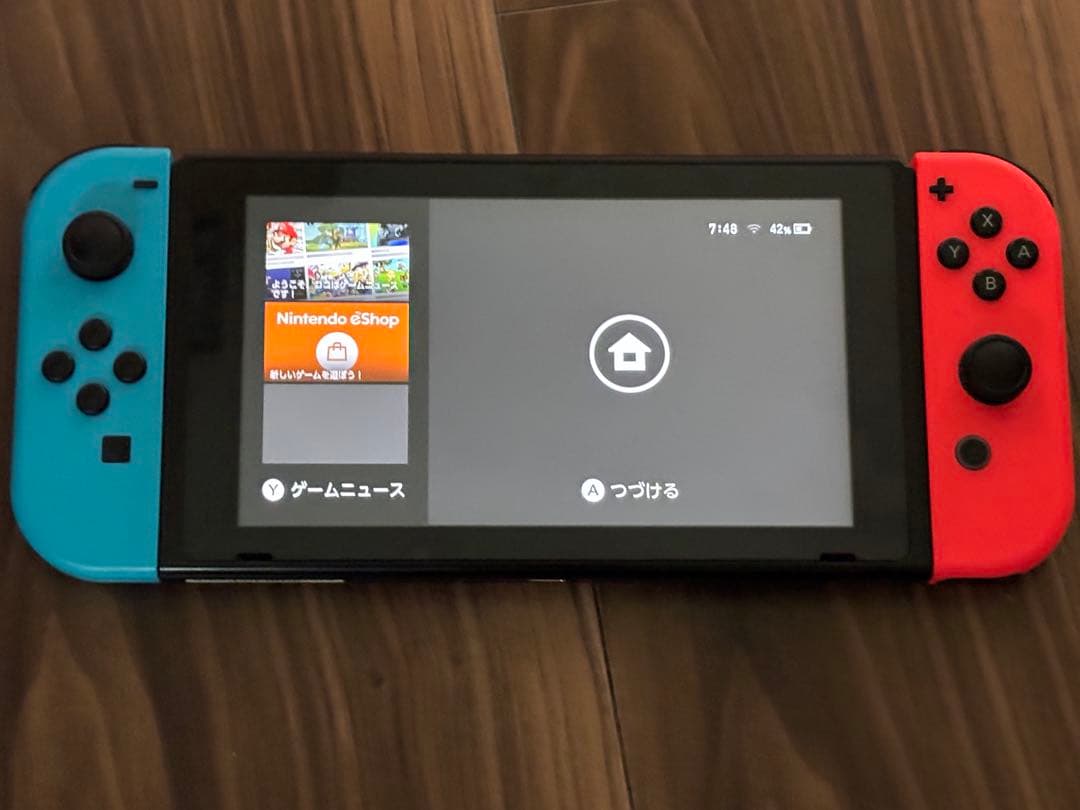 Nintendo Switch 本体 青/赤 ACアダプター付き