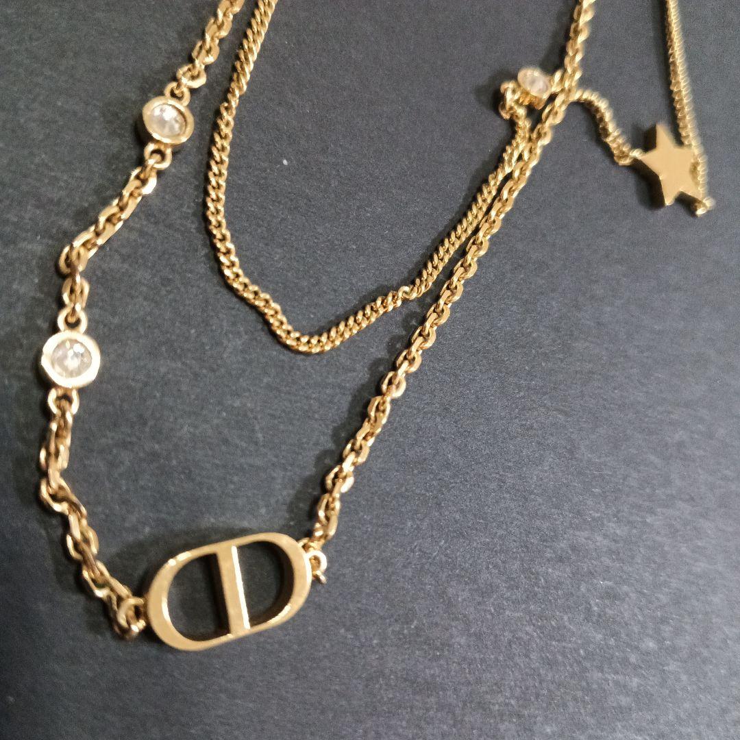 Dior Petit CD ダブル ネックレス ディオール チェーン