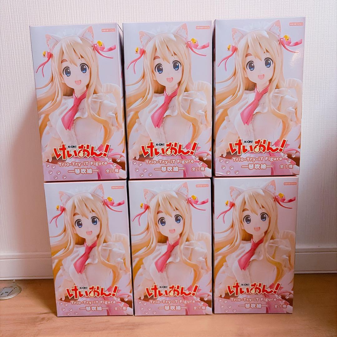 けいおん·琴吹紬·Trio-Try-it Figure ·6体セット·新品未開封