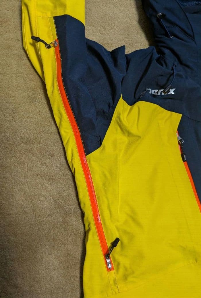 フェニックス Phenix スキーウェア ジャケット メンズ イエロー×ネイビー