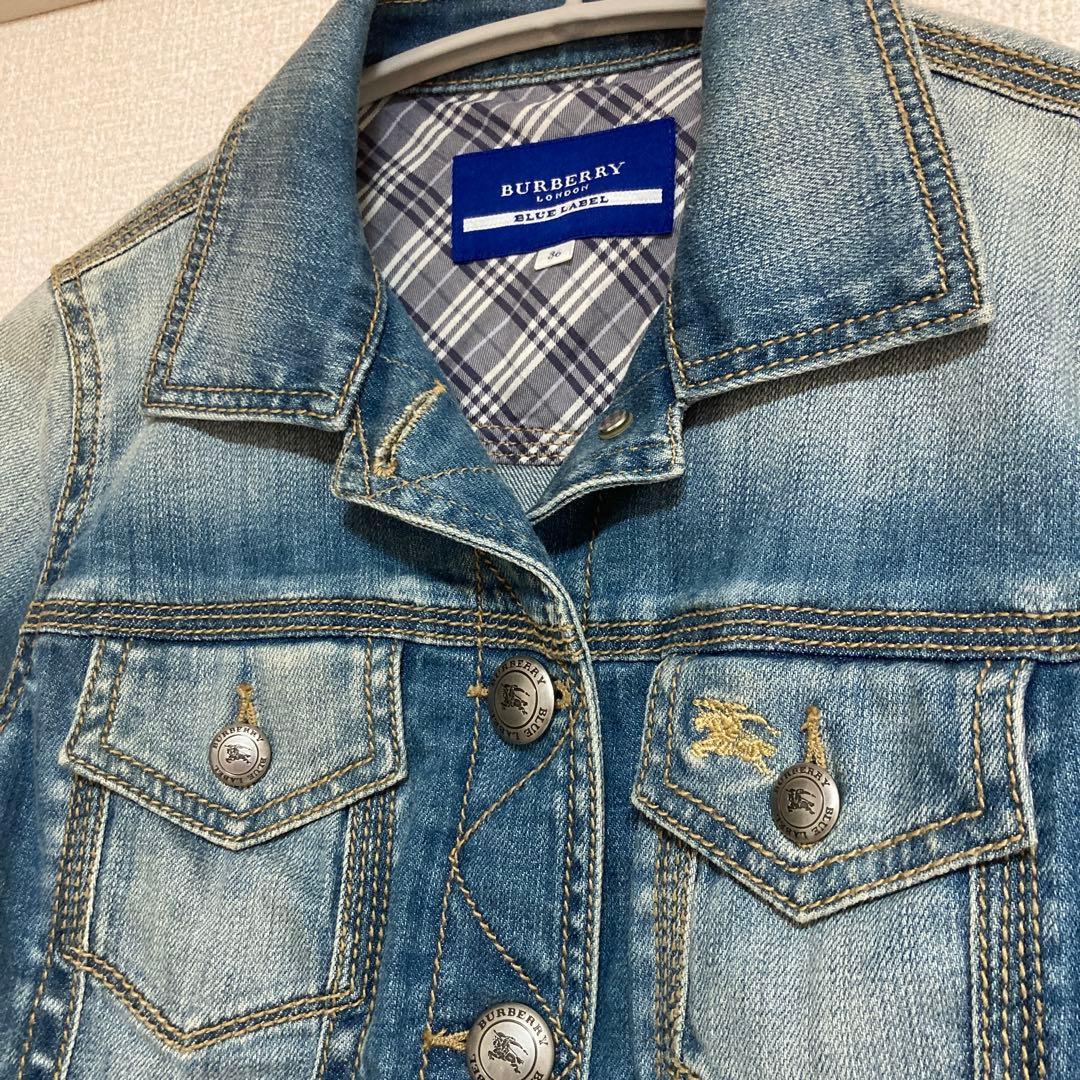 【美品】バーバリーブルーレーベル　デニムジャケット　【春服】
