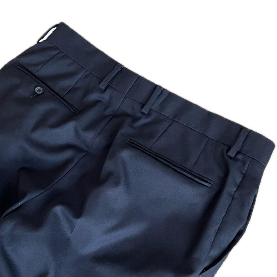 ✨極美品✨五大陸 オーダースーツ 黒 21年製 就活 ビジネス 冠婚葬祭 L相当