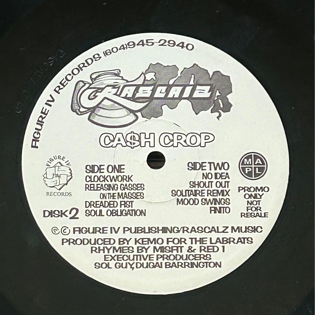 洋楽 Rascalz / Cash Crop 2LP