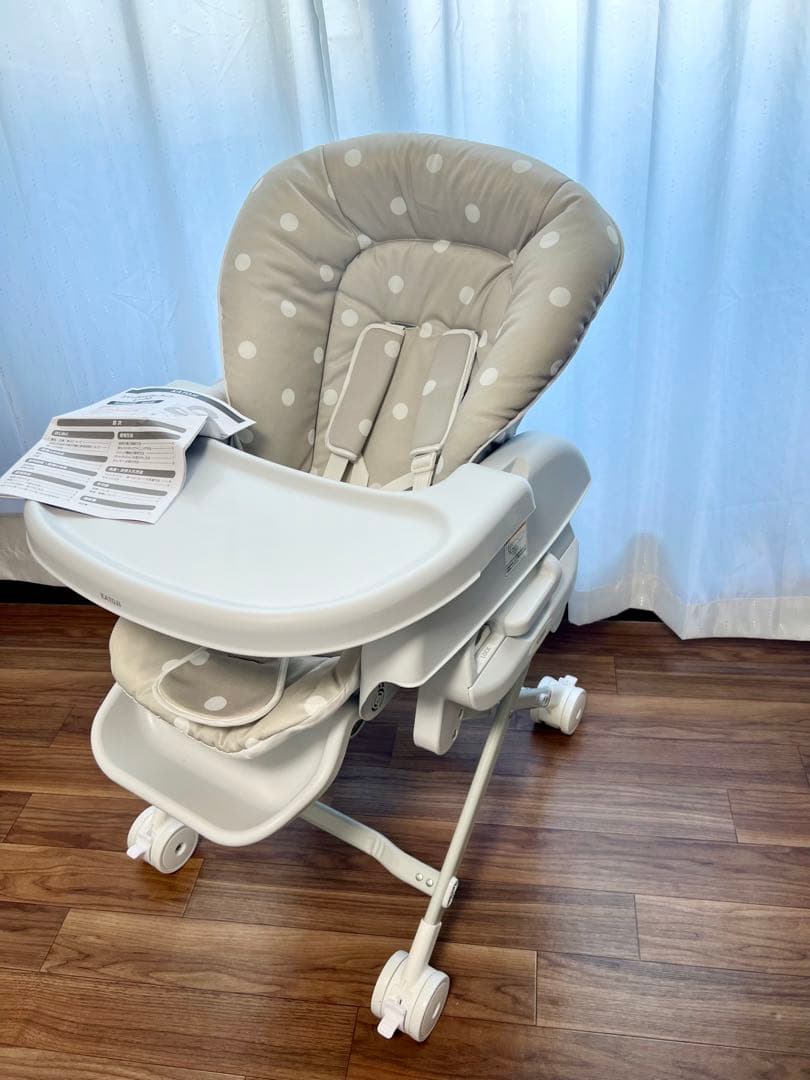 【ほぼ新品】KATOJI カトージハイローラックハイローチェア ピッコロ