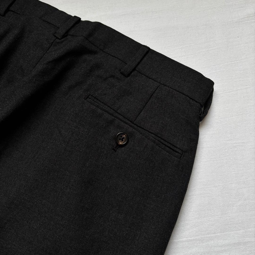 Polo by Ralph Lauren チャコールグレー ツータック ウール