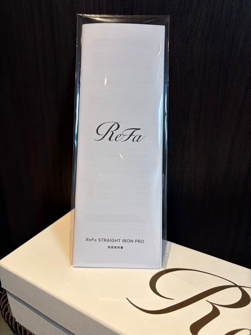 公式サイト購入⭐︎ReFa リファストレートアイロン プロ　ブラック